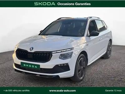 Blanc lune Occasion 2025 Skoda Kamiq SUV | 31 490 € (Prix cher)