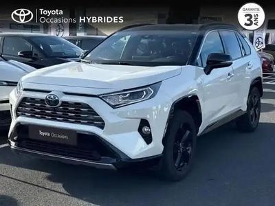 Blanc nacré Occasion 2020 Toyota RAV4 Hybrid SUV | 33 980 € (Prix cher)