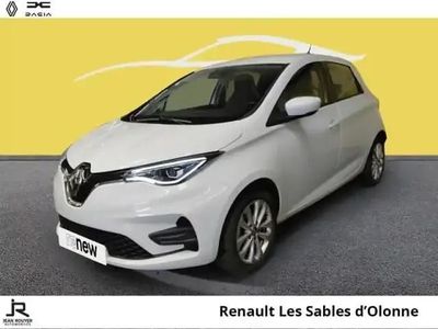 Blanc Occasion 2021 Renault Zoe Zen Citadine | 12 990 € (Prix juste)