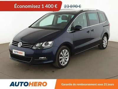 Occasion VW Sharan 150 ch (110 kW) 2016 Bleu Monospace