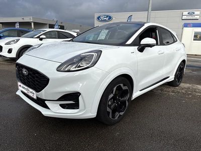 Blanc glacier Occasion 2024 Ford Puma ST-Line X Coupé | 24 899 € (Prix assez cher)