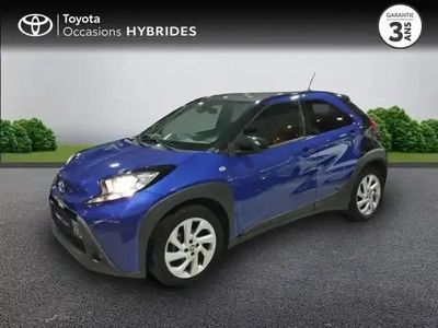 Biton bleu genièvre métal/toit noir Occasion 2022 Toyota Aygo X Design SUV | 14 490 € (Prix juste)