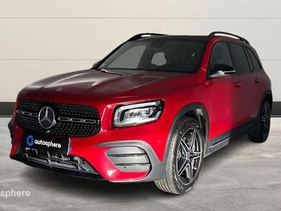Rouge Occasion 2021 Mercedes GLB200 AMG line SUV | 39 499 € (Prix juste)