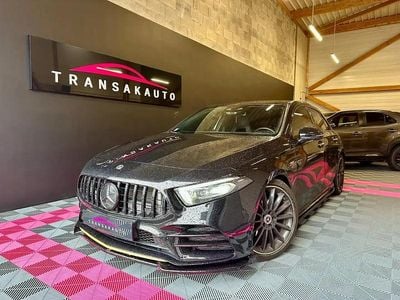Noir Occasion 2019 Mercedes A200 AMG line Break | 30 990 €