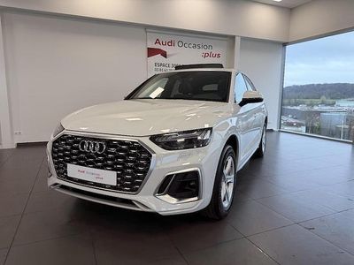Blanc glacier métallisé Occasion 2024 Audi Q5 Sportback S-Line SUV | 69 990 €