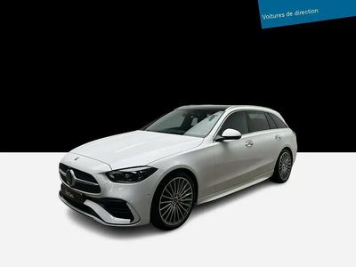 Blanc Occasion 2024 Mercedes C220 AMG line Break | 65 990 €