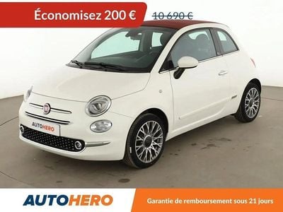 Occasion Fiat 500C Star 86 ch (63 kW) 2019 Beige Cabriolet