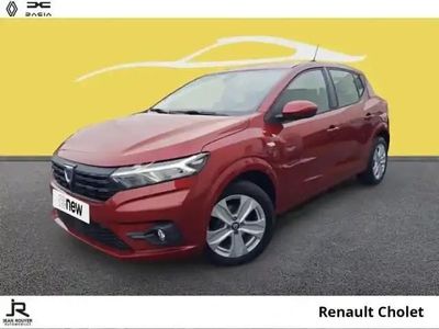 Rouge Occasion 2021 Dacia Sandero Comfort Citadine | 11 990 € (Prix juste)