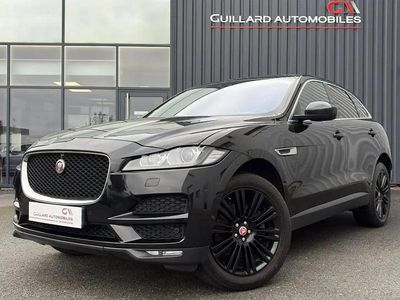 Noir Occasion 2016 Jaguar F-Pace Portfolio SUV | 22 900 € (Prix cher)