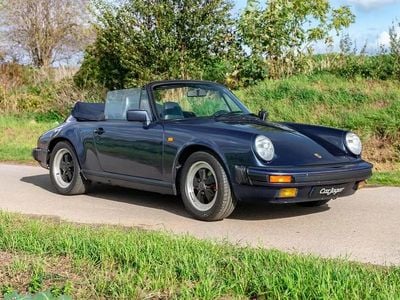 Bleu Occasion 1985 Porsche 911 Cabriolet | 56 500 €