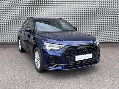 Bleu navarre métallisé Occasion 2025 Audi Q3 S-line plus SUV | 42 900 € (Prix juste)