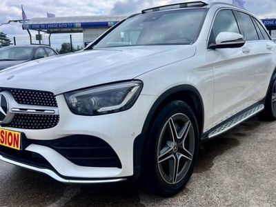 Blanc Occasion 2019 Mercedes GLC220 AMG SUV | 34 900 € (Prix assez cher)