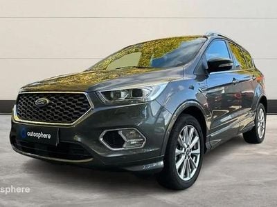 Blanc Occasion 2019 Ford Kuga Vignale SUV | 19 799 € (Prix juste)