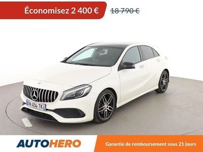 Blanc Occasion 2016 Mercedes A180 Berline | 16 390 € (Prix juste)