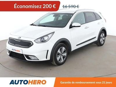 Blanc Occasion 2018 Kia Niro Active SUV | 16 390 € (Prix juste)