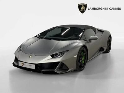 Occasion Lamborghini Huracán 640 ch (470 kW) 2024 Gris Cabriolet