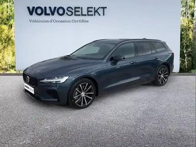 Bleue Occasion 2024 Volvo V60 Plus Break | 45 900 € (Super prix)