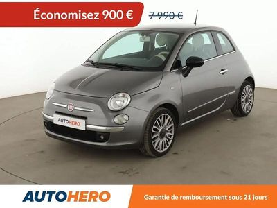 Gris Occasion 2014 Fiat 500 Club Citadine | 7 090 € (Prix juste)