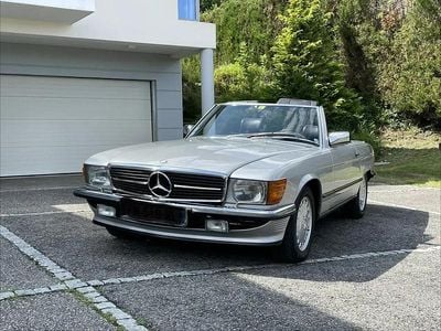 Occasion Mercedes SL500 245 ch (180 kW) 1987 Argent Cabriolet