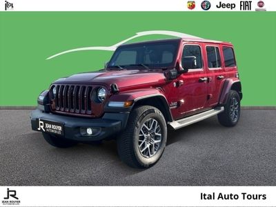 occasion Jeep Wrangler Unlimited 2.0 T 380ch 4xe 80th Anniversary Command-Trac