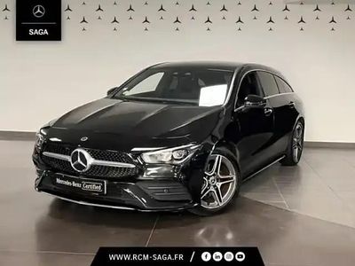Noir Occasion 2020 Mercedes CLA180 AMG line Berline | 25 500 €
