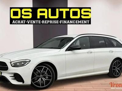 Blanc Occasion 2022 Mercedes E220 AMG line Break | 19 990 €