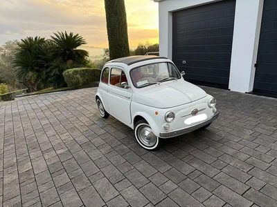 Occasion Fiat 500 18 ch (13 kW) 1963 Blanc Cabriolet