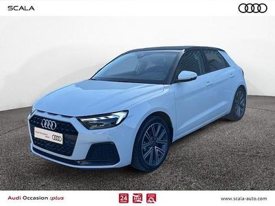 Occasion Audi A1 Sportback Design 95 ch (69 kW) 2025 Blanc glacier métallisé noir mythe métallisé Citadine