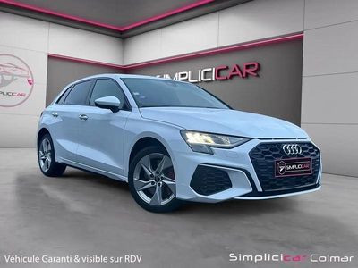 Blanc Occasion 2021 Audi A3 Sportback e-tron Competition Citadine | 29 980 € (Prix assez cher)