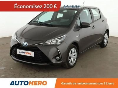 Occasion Toyota Yaris Hybrid 101 ch (74 kW) 2019 Gris Citadine