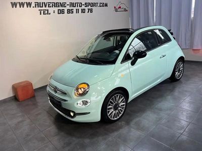 Occasion Fiat 500C Club 95 ch (69 kW) 2016 Vert Cabriolet