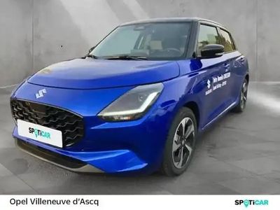 Frontier blue pearl/toit black Occasion 2025 Suzuki Swift Berline | 20 690 € (Prix assez cher)