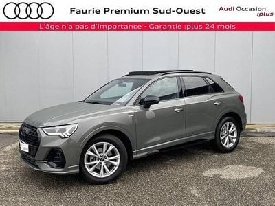 Occasion Audi Q3 S-line plus 150 ch (110 kW) 2025 Gris chronos métallisé SUV