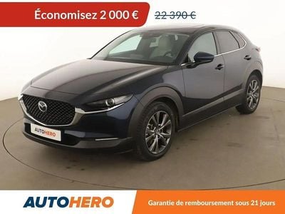 Bleu Occasion 2021 Mazda CX-30 Exclusive SUV | 20 390 € (Super prix)