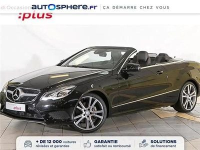 Noir Occasion 2014 Mercedes E350 Executive Cabriolet | 38 490 €