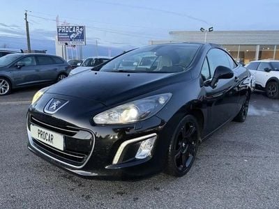 Noir Occasion 2013 Peugeot 308 CC Roland Garros Cabriolet | 9 990 € (Prix assez cher)