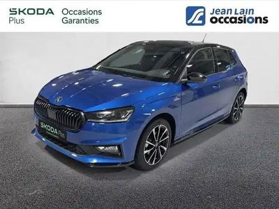 Bleu racing / toit noir Occasion 2025 Skoda Fabia Berline | 24 690 € (Prix assez cher)