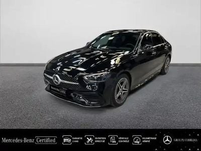 Occasion Mercedes C300e AMG line 2022 Noir obsidienne métallisé Berline