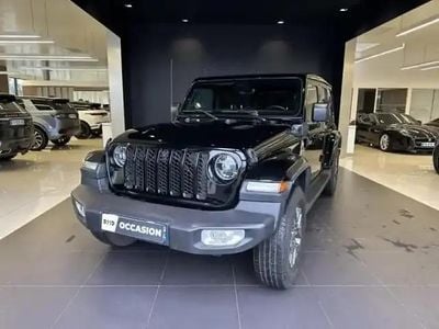 Noir Occasion 2022 Jeep Wrangler Unlimited Sahara SUV | 52 947 € (Super prix)