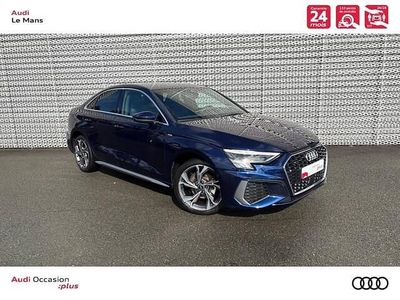 Occasion Audi A3 S-Line 150 ch (110 kW) 2024 Bleu navarre métallisé Berline