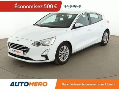 Occasion Ford Focus Titanium 125 ch (91 kW) 2018 Blanc Berline