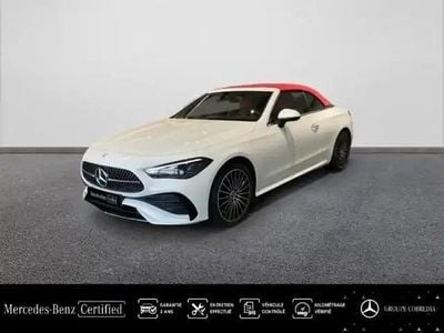 Blanc opalithe brillant manufaktur Occasion 2025 Mercedes 220 AMG line Cabriolet | 71 890 €