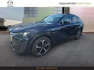Deep crystal blue métallisé Occasion 2024 Mazda CX-60 Takumi-Line SUV | 47 980 € (Prix cher)