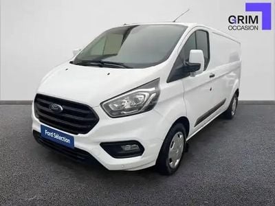 Frozen white Occasion 2021 Ford Transit Custom Berline | 23 560 € (Bon prix)