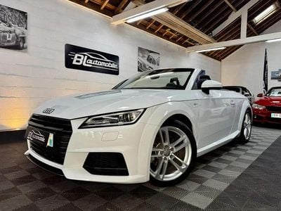 Blanc Occasion 2015 Audi TT S-Line Cabriolet | 26 900 €