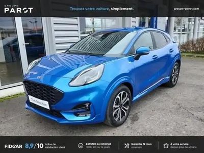 Bleu métallisé Occasion 2021 Ford Puma ST-Line | 15 490 € (Prix juste)