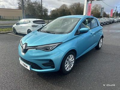 Bleu Occasion 2020 Renault Zoe Zen Citadine | 8 790 € (Super prix)