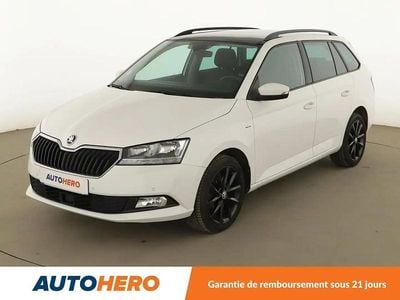 Blanc Occasion 2020 Skoda Fabia Drive Break | 17 190 € (Prix juste)