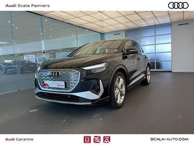 Noir mythic métallisé Occasion 2025 Audi Q4 e-tron S-Line SUV | 59 990 €