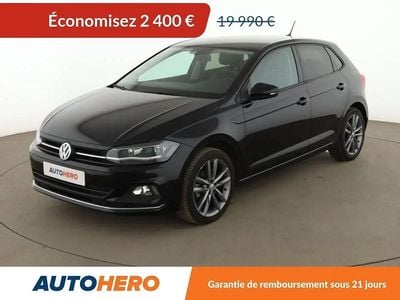 Noir Occasion 2019 VW Polo Exclusive Citadine | 17 590 € (Bon prix)